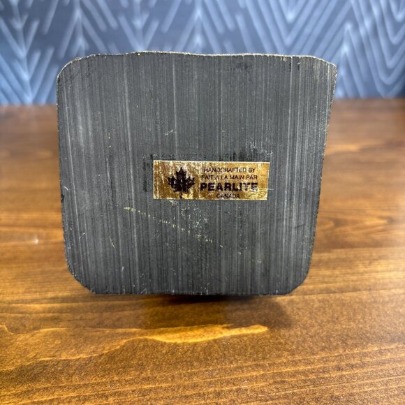 Vintage Pearlite Stone Owl Canadian Wildlife Home Decor - Picture 8 of 12